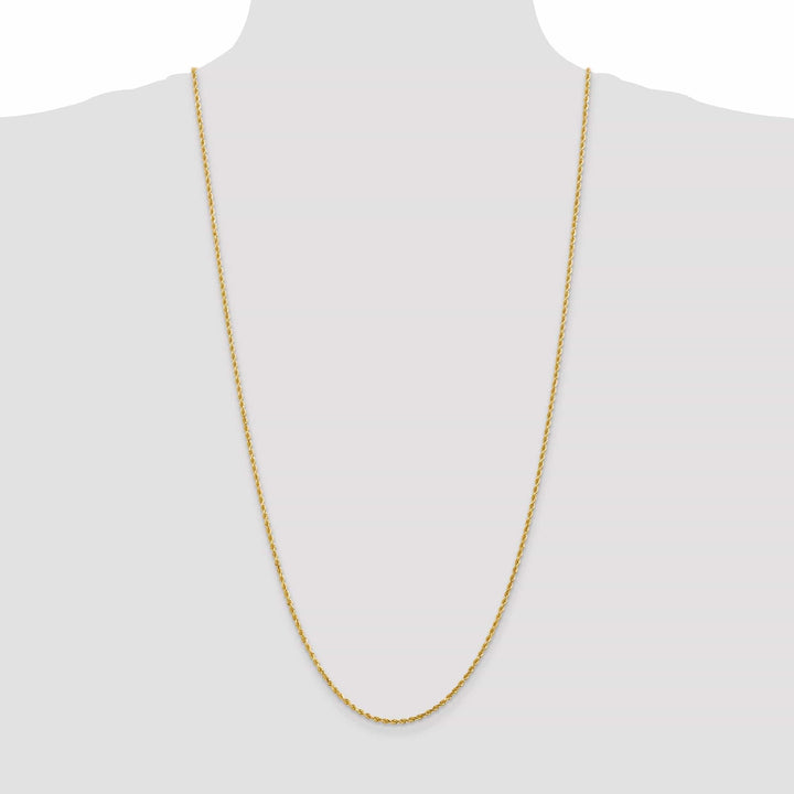 Lovely Rita's Chains 14k Yellow Gold 2.00mm D.C Rope Chain