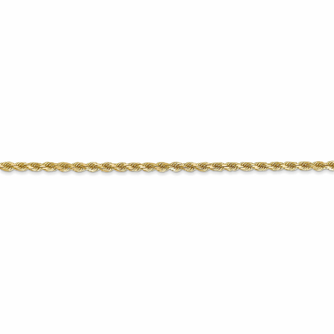 Lovely Rita's Chains 14k Yellow Gold 2.00mm Diamond Cut Rope Chain