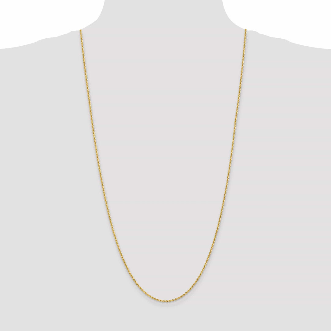 Lovely Rita's Chains 14k Yellow Gold 2.00mm Handmade Rope Chain