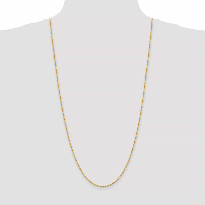 Lovely Rita's Chains 14k Yellow Gold 2.00mm Handmade Rope Chain