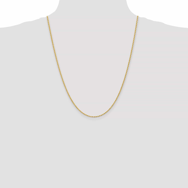 Lovely Rita's Chains 14k Yellow Gold 2.00mm Handmade Rope Chain