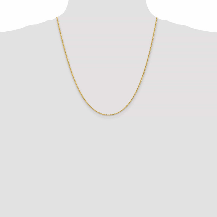 Lovely Rita's Chains 14k Yellow Gold 2.00mm Handmade Rope Chain