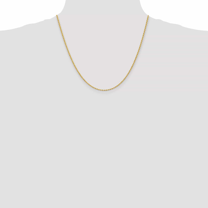 Lovely Rita's Chains 14k Yellow Gold 2.00mm Handmade Rope Chain