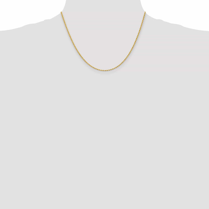 Lovely Rita's Chains 14k Yellow Gold 2.00mm Handmade Rope Chain