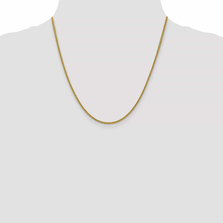 Lovely Rita's Chains 14k Yellow Gold 2.00mm Light Weight Wheat Chain