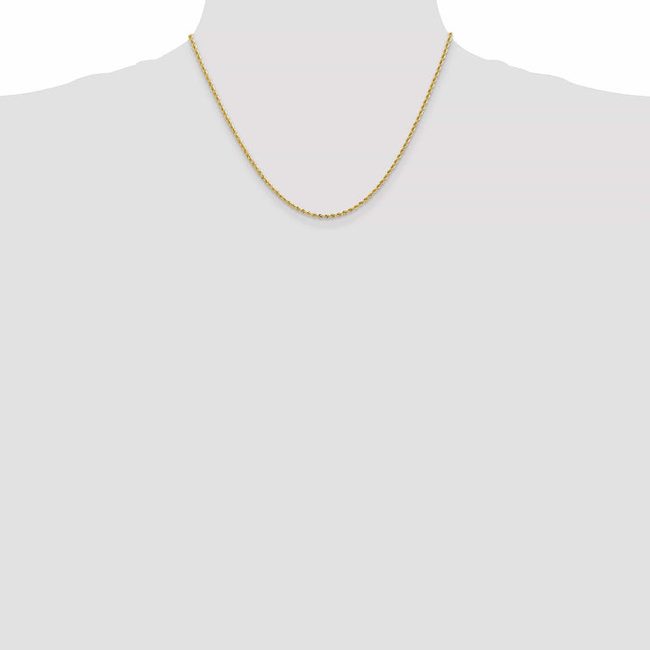 Lovely Rita's Chains 14k Yellow Gold 2.0mm Solid Rope Chain