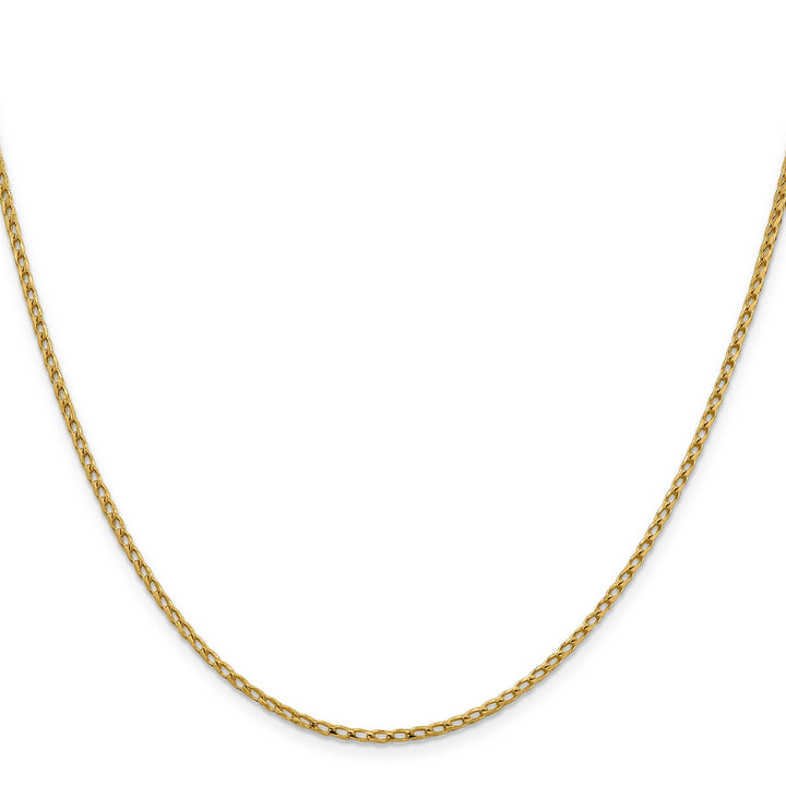 Lovely Rita's Chains 14k Yellow Gold 2.1 mm D.C Open Franco Chain
