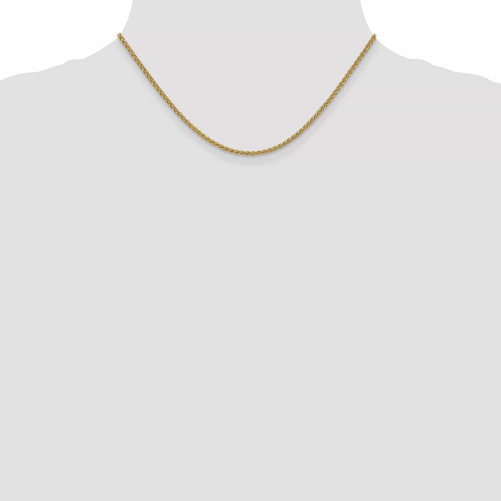 Lovely Rita's Chains 14k Yellow Gold 2.1mm Spiga Wheat Chain