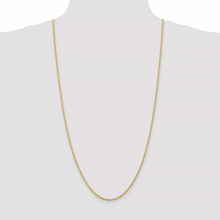 Lovely Rita's Chains 14k Yellow Gold 2.25mm D.C Quadruple Rope Chain