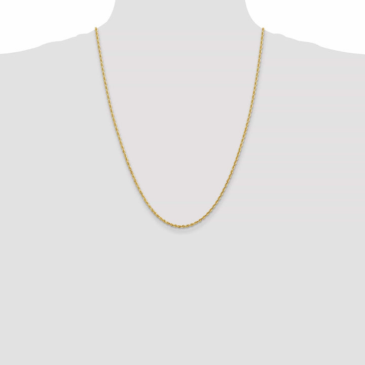 Lovely Rita's Chains 14k Yellow Gold 2.25mm D.C Quadruple Rope Chain