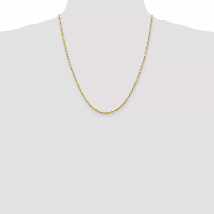 Lovely Rita's Chains 14k Yellow Gold 2.25mm D.C Quadruple Rope Chain