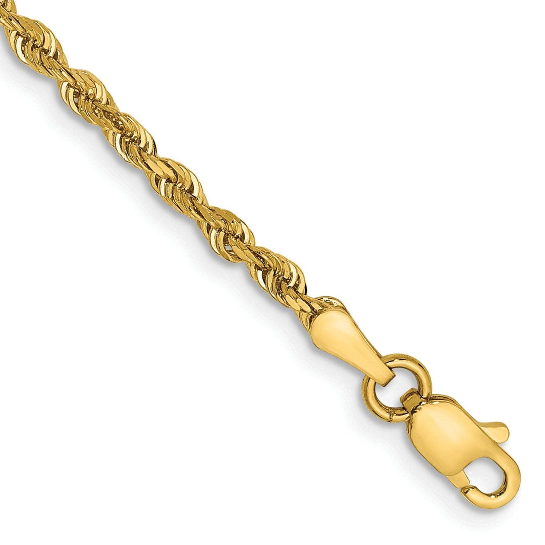 Lovely Rita's Chains 14k Yellow Gold 2.25mm D.C Quadruple Rope Chain