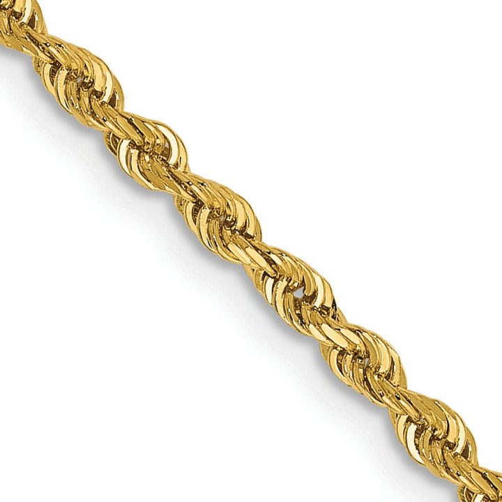 Lovely Rita's Chains 14k Yellow Gold 2.25mm D.C Quadruple Rope Chain