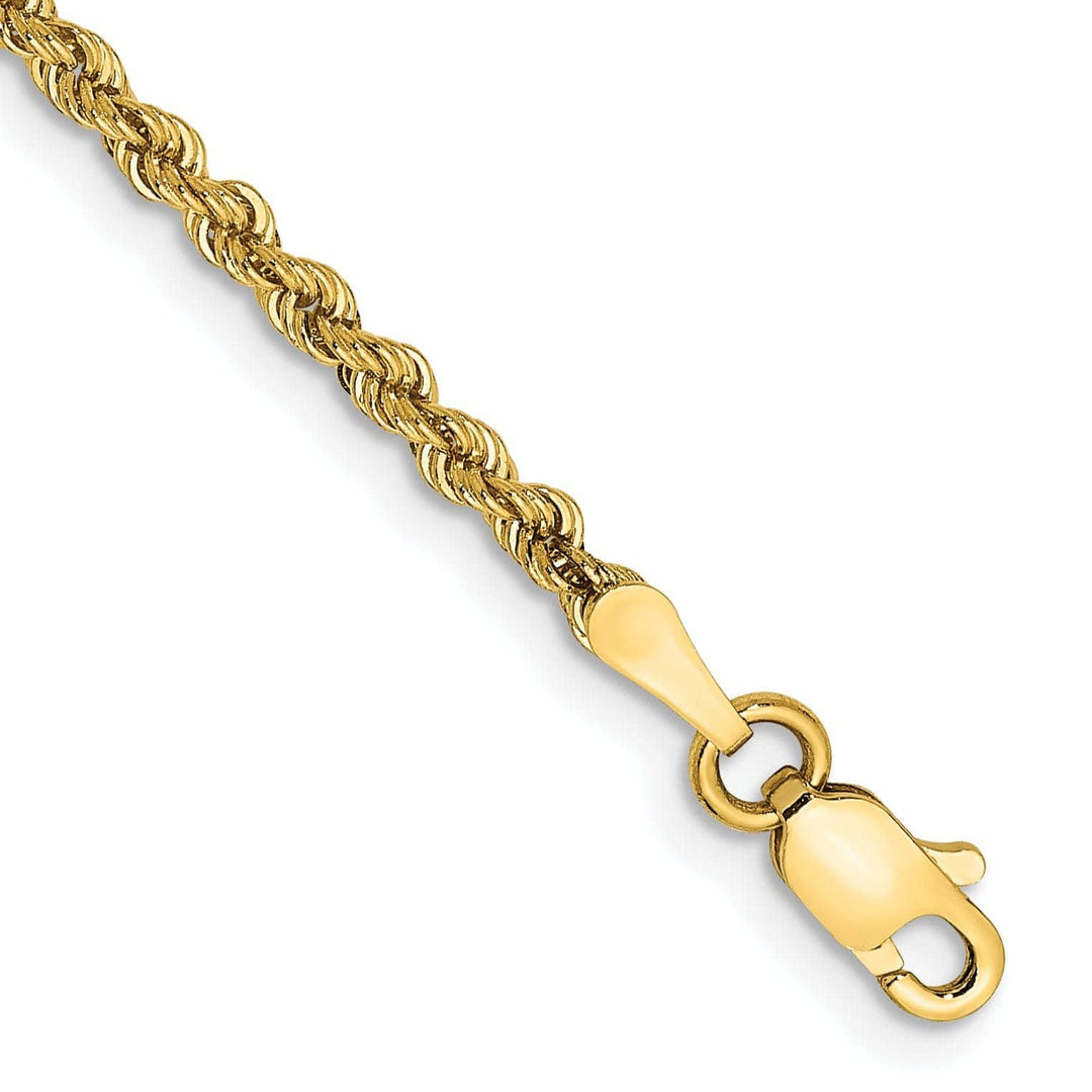 Lovely Rita's Chains 14k Yellow Gold 2.25mm Handmade Rope Chain