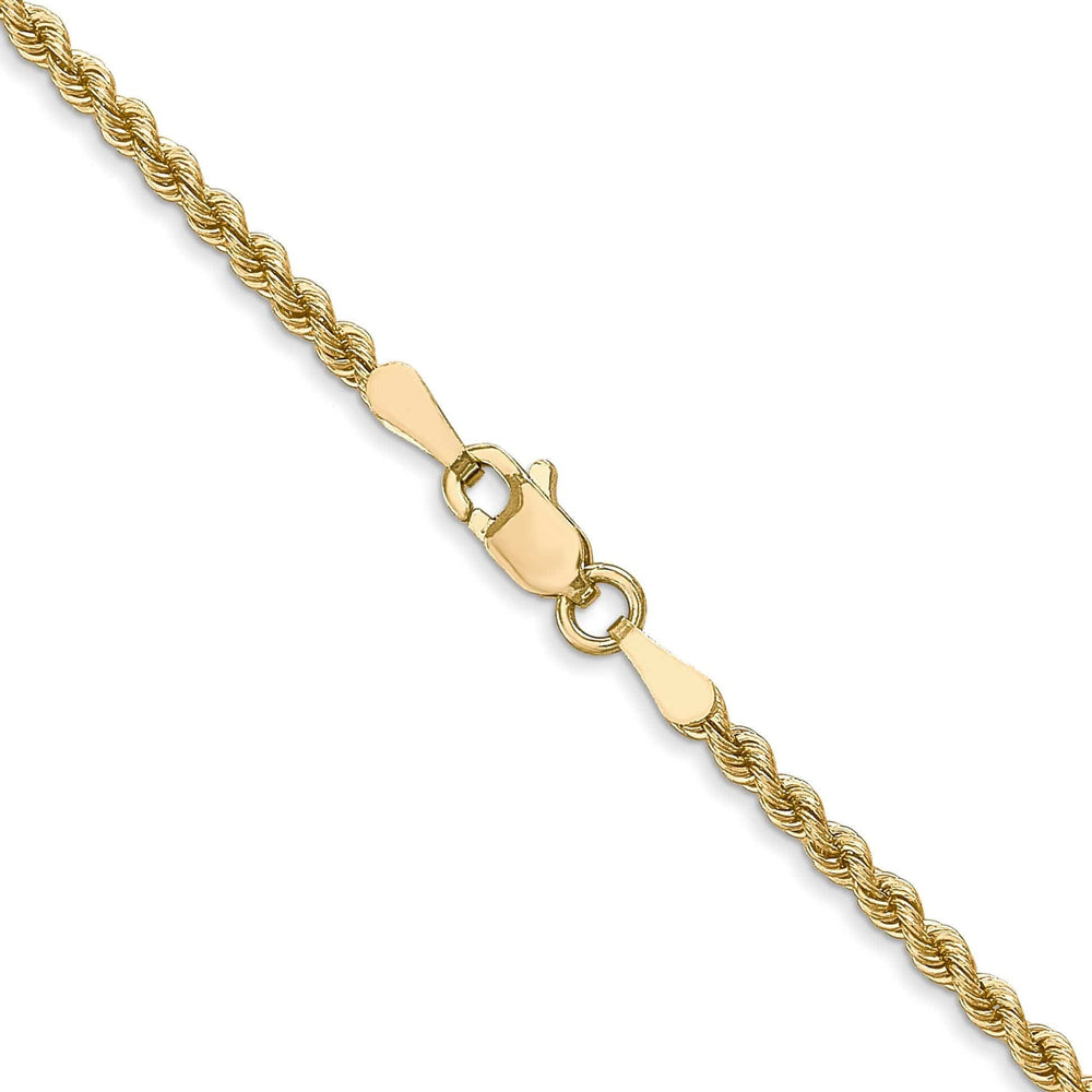 Lovely Rita's Chains 14k Yellow Gold 2.25mm Regular Rope Chain