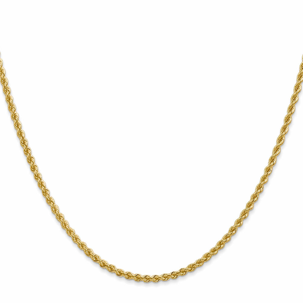 Lovely Rita's Chains 14k Yellow Gold 2.25mm Regular Rope Chain
