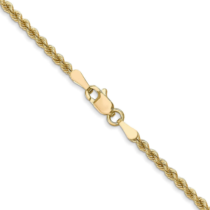 Lovely Rita's Chains 14k Yellow Gold 2.25mm Regular Rope Chain