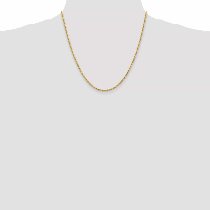 Lovely Rita's Chains 14k Yellow Gold 2.25mm Rope Chain