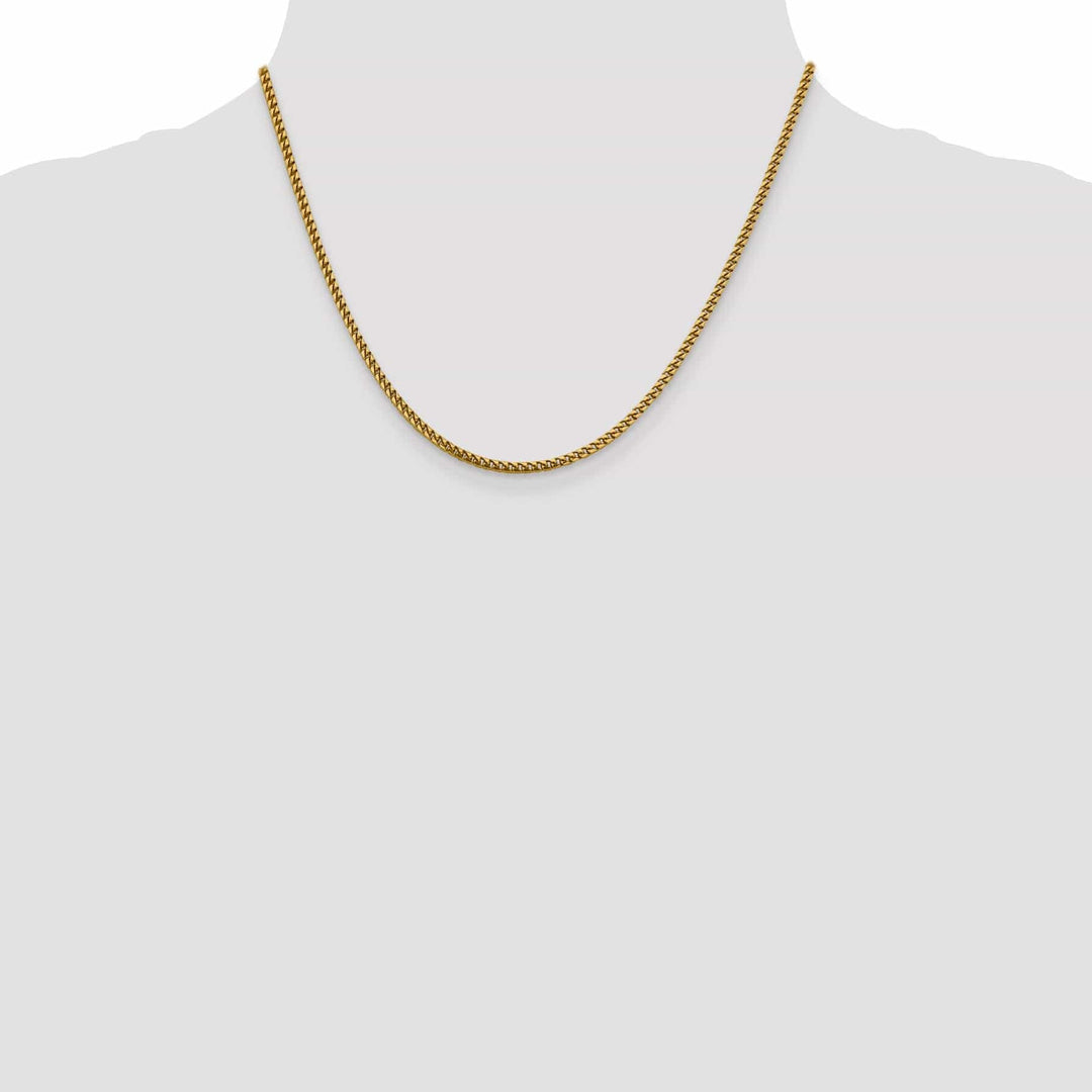 Lovely Rita's Chains 14k Yellow Gold 2.4 mm Franco Chain