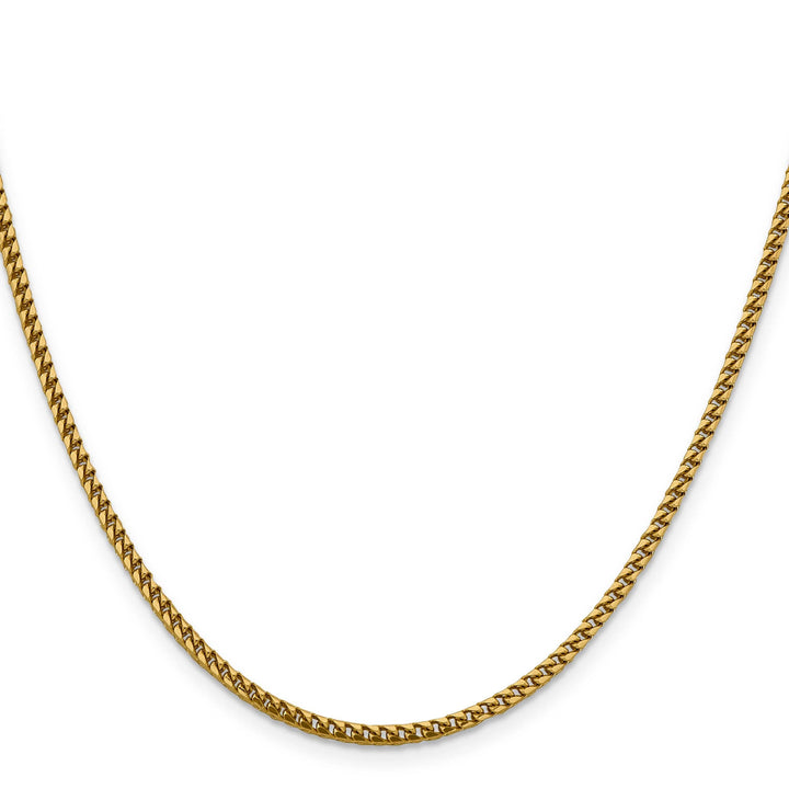 Lovely Rita's Chains 14k Yellow Gold 2.4 mm Franco Chain