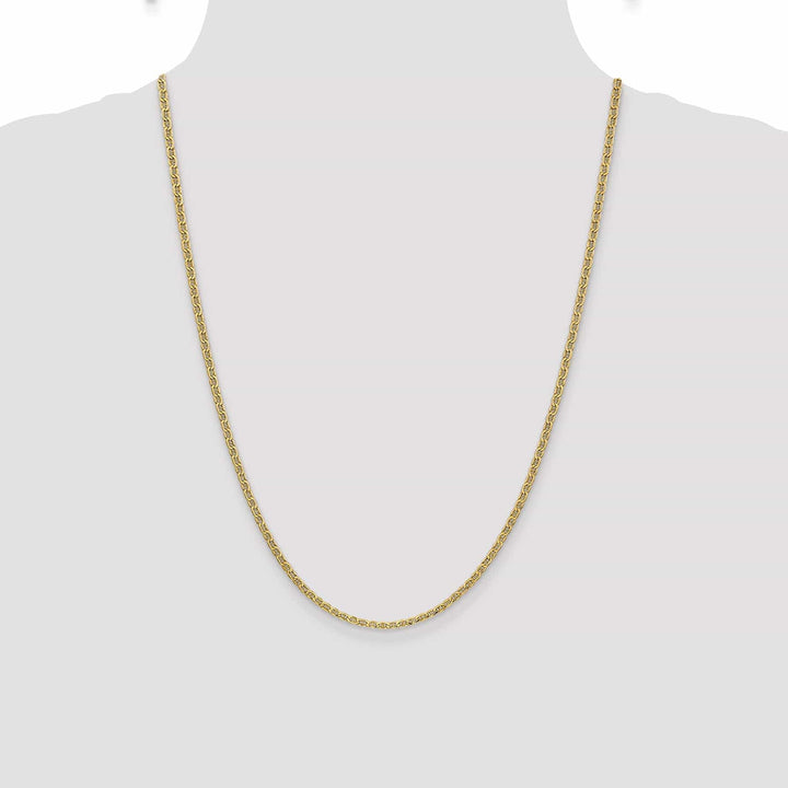 Lovely Rita's Chains 14k Yellow Gold 2.40-mm Semi Solid Anchor Chain