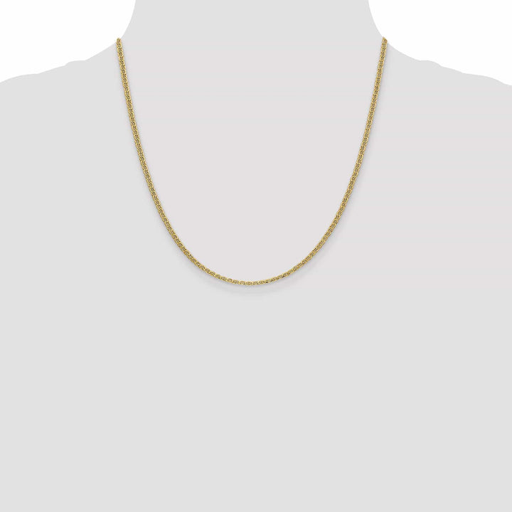 Lovely Rita's Chains 14k Yellow Gold 2.40-mm Semi Solid Anchor Chain