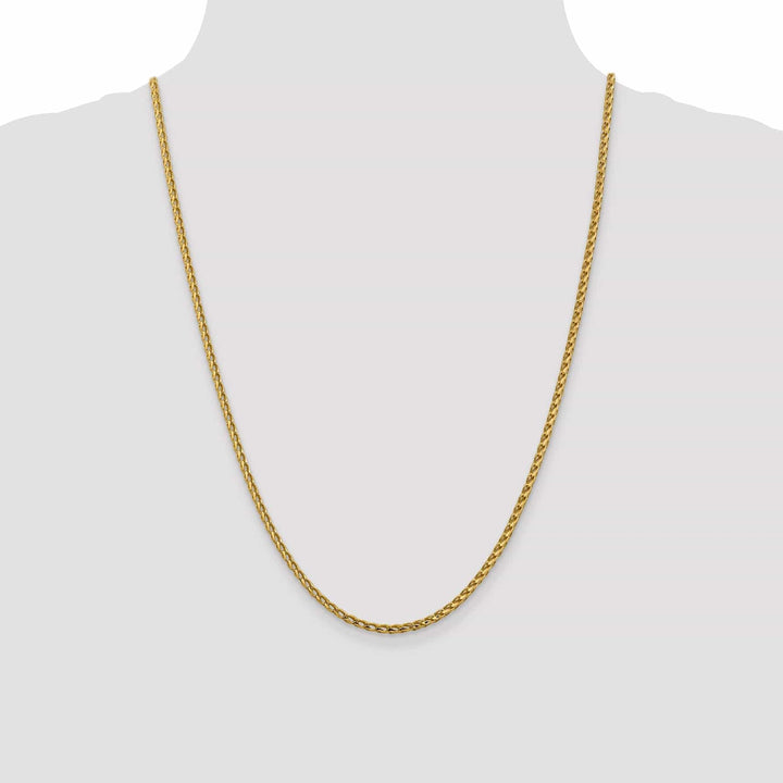 Lovely Rita's Chains 14k Yellow Gold 2.45 mm D.C Open Franco Chain