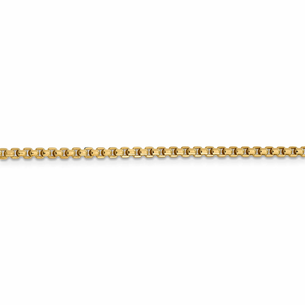 Lovely Rita's Chains 14k Yellow Gold 2.45mm Hollow Round Box Chain