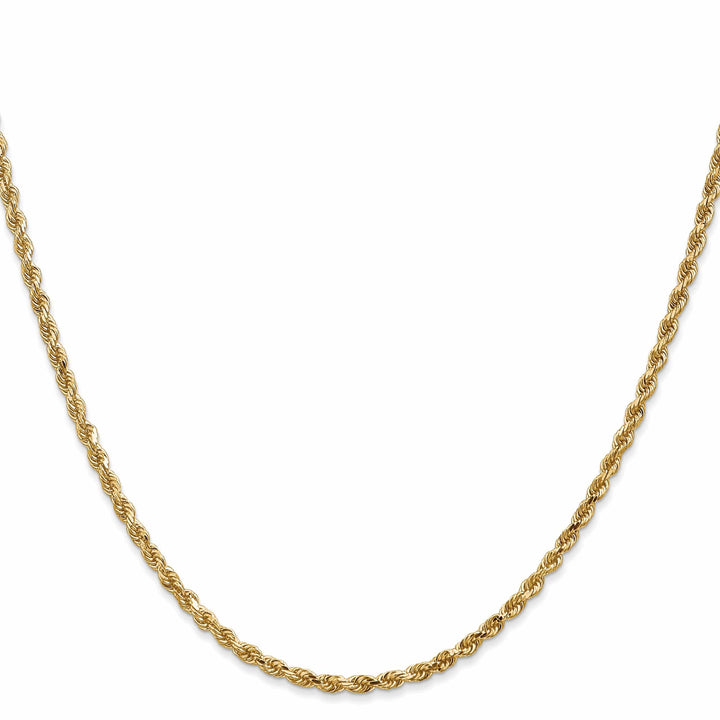 Lovely Rita's Chains 14k Yellow Gold 2.50mm D.C Rope Chain