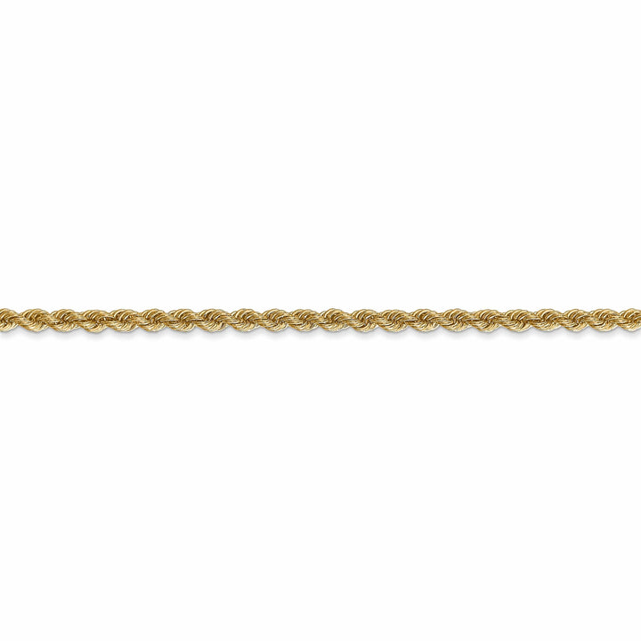 Lovely Rita's Chains 14k Yellow Gold 2.50mm Handmade Rope Chain