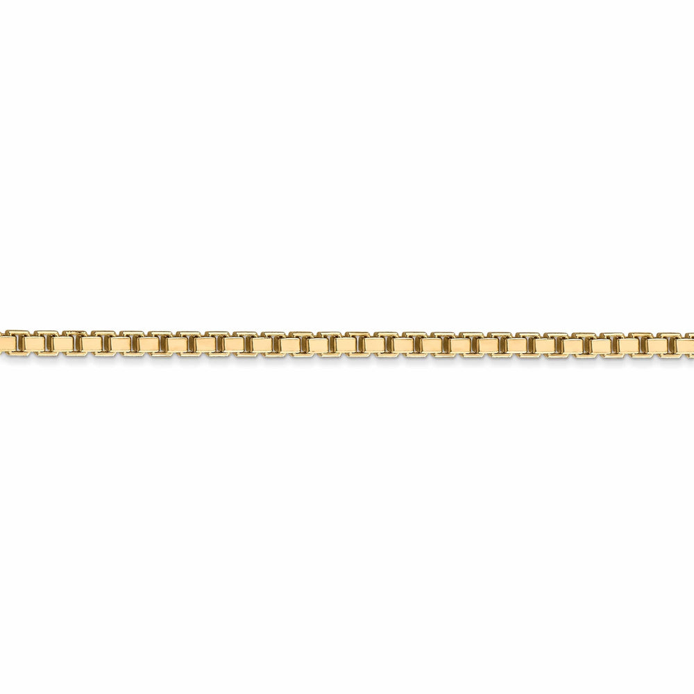 Lovely Rita's Chains 14k Yellow Gold 2.50mm Polish Solid Box Chain