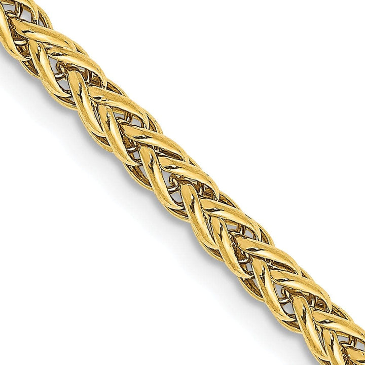 Lovely Rita's Chains 14k Yellow Gold 2.60-mm Hollow Wheat Chain