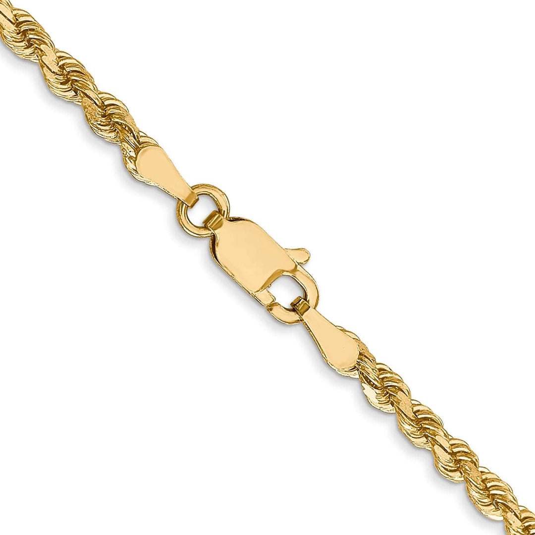 Lovely Rita's Chains 14k Yellow Gold 2.75m DC Lightweight Rope Chain