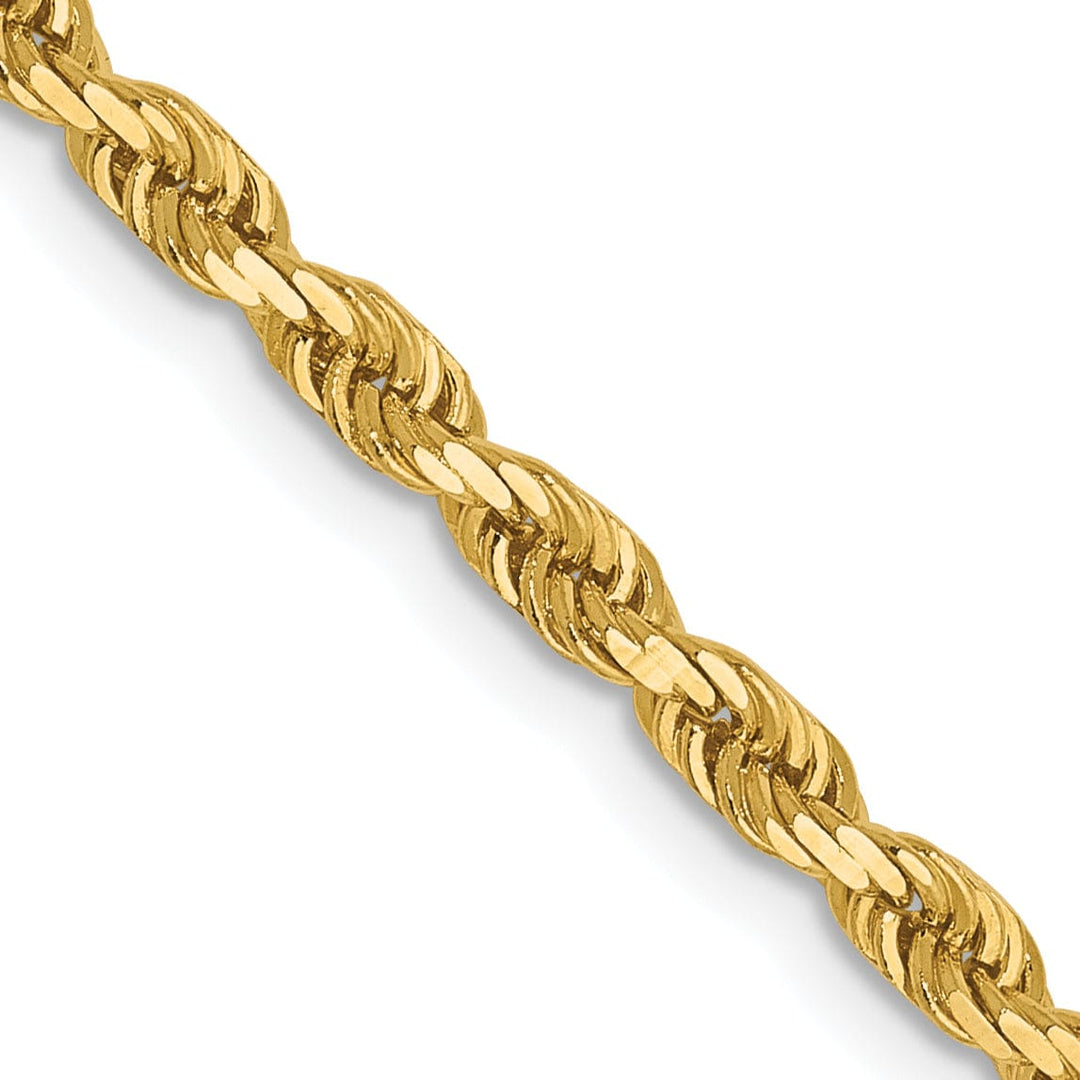 Lovely Rita's Chains 14k Yellow Gold 2.75m DC Lightweight Rope Chain