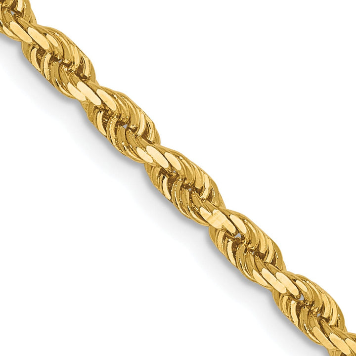 Lovely Rita's Chains 14k Yellow Gold 2.75m DC Lightweight Rope Chain
