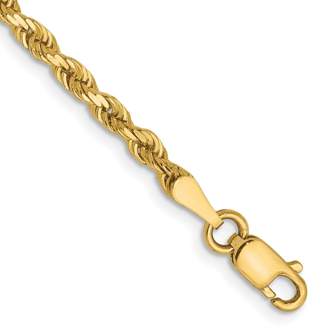 Lovely Rita's Chains 14k Yellow Gold 2.75m DC Lightweight Rope Chain
