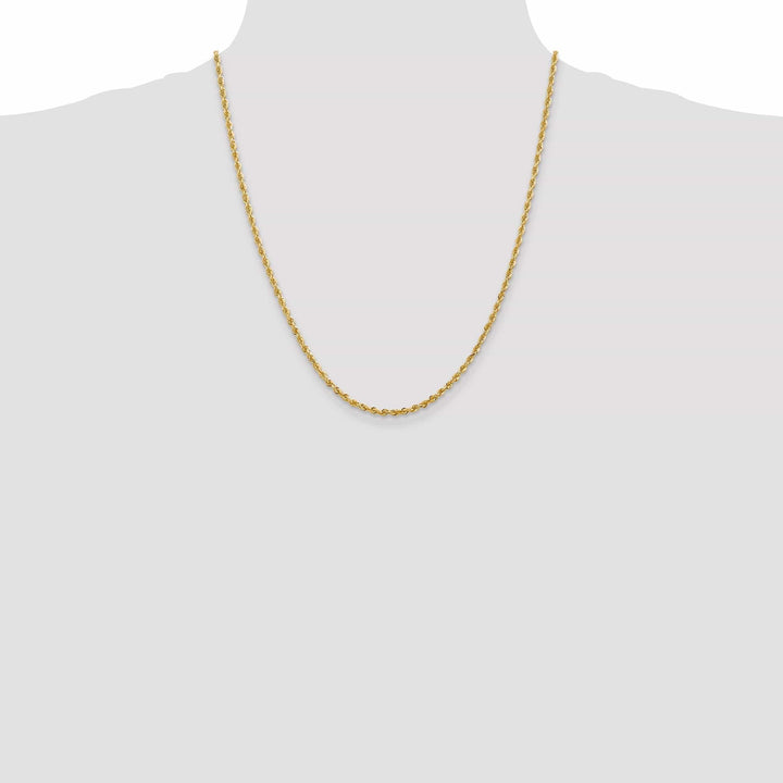 Lovely Rita's Chains 14k Yellow Gold 2.75mm D.C Quadruple Rope Chain