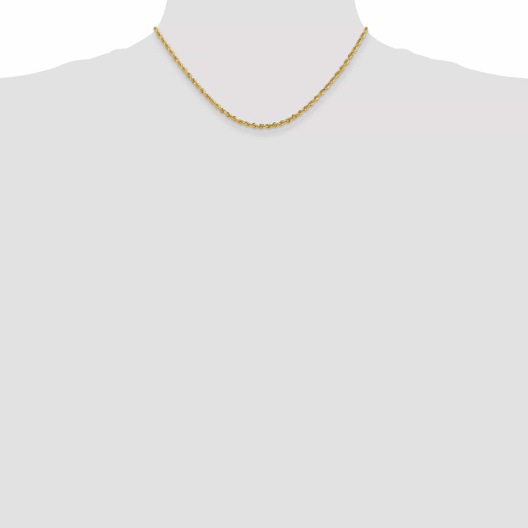 Lovely Rita's Chains 14k Yellow Gold 2.75mm D.C Quadruple Rope Chain