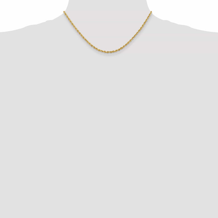 Lovely Rita's Chains 14k Yellow Gold 2.75mm D.C Quadruple Rope Chain