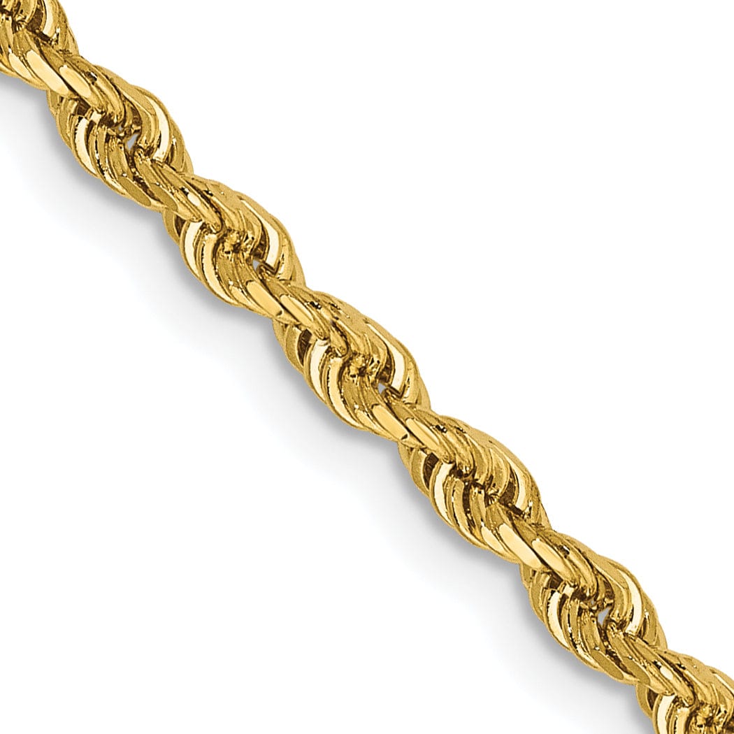 Lovely Rita's Chains 14k Yellow Gold 2.75mm D.C Quadruple Rope Chain