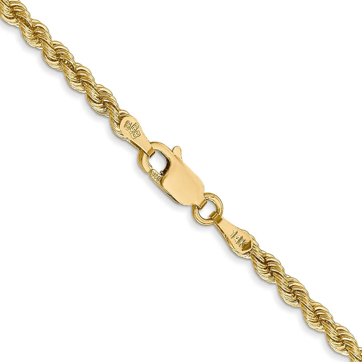 Lovely Rita's Chains 14k Yellow Gold 2.75mm Handmade Rope Chain