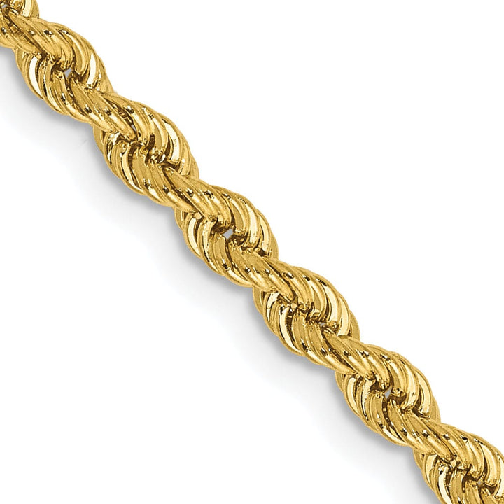 Lovely Rita's Chains 14k Yellow Gold 2.75mm Handmade Rope Chain