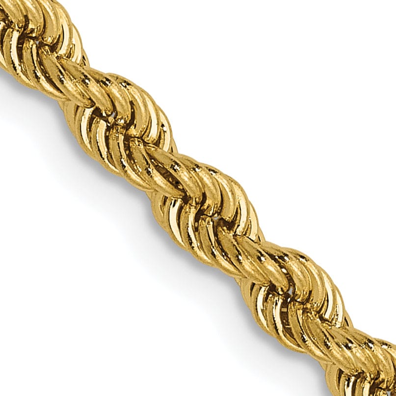 Lovely Rita's Chains 14k Yellow Gold 2.75mm Regular Rope Chain