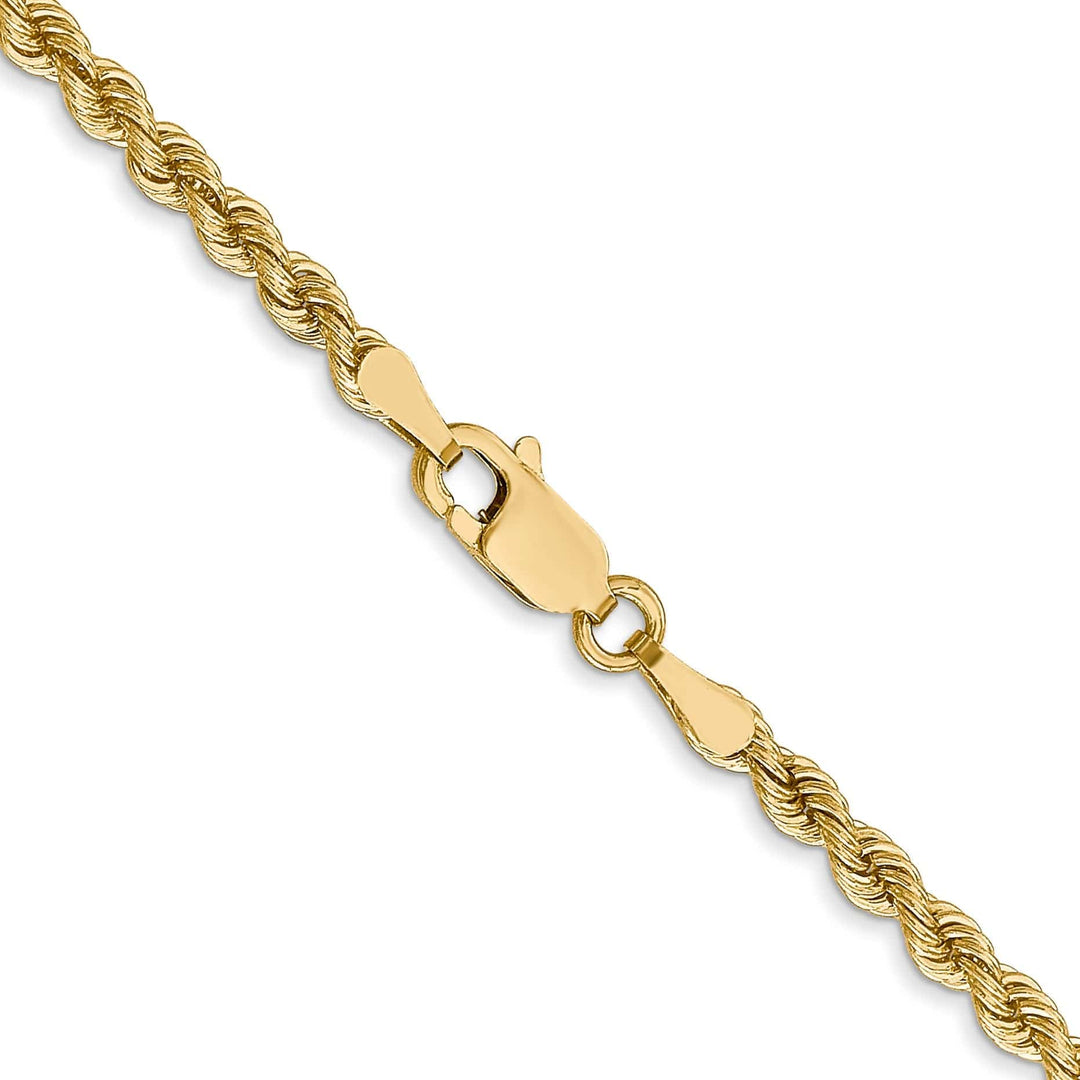 Lovely Rita's Chains 14k Yellow Gold 2.75mm Regular Rope Chain
