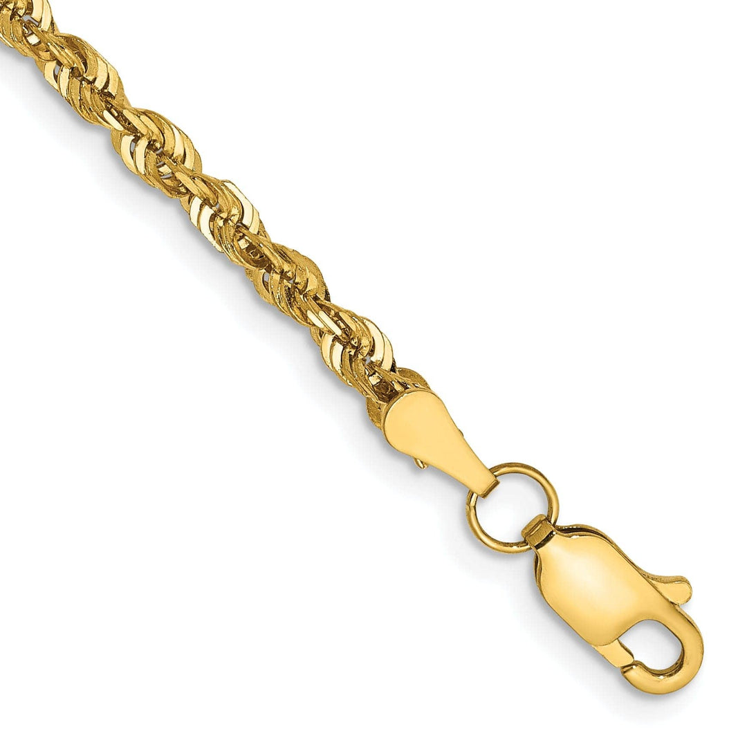 Lovely Rita's Chains 14k Yellow Gold 2.82mm DC ExtraLight Rope Chain