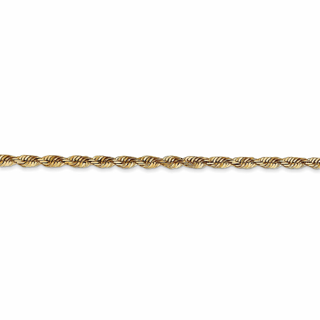 Lovely Rita's Chains 14k Yellow Gold 2.82mm DC ExtraLight Rope Chain