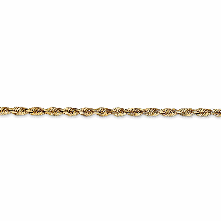 Lovely Rita's Chains 14k Yellow Gold 2.82mm DC ExtraLight Rope Chain