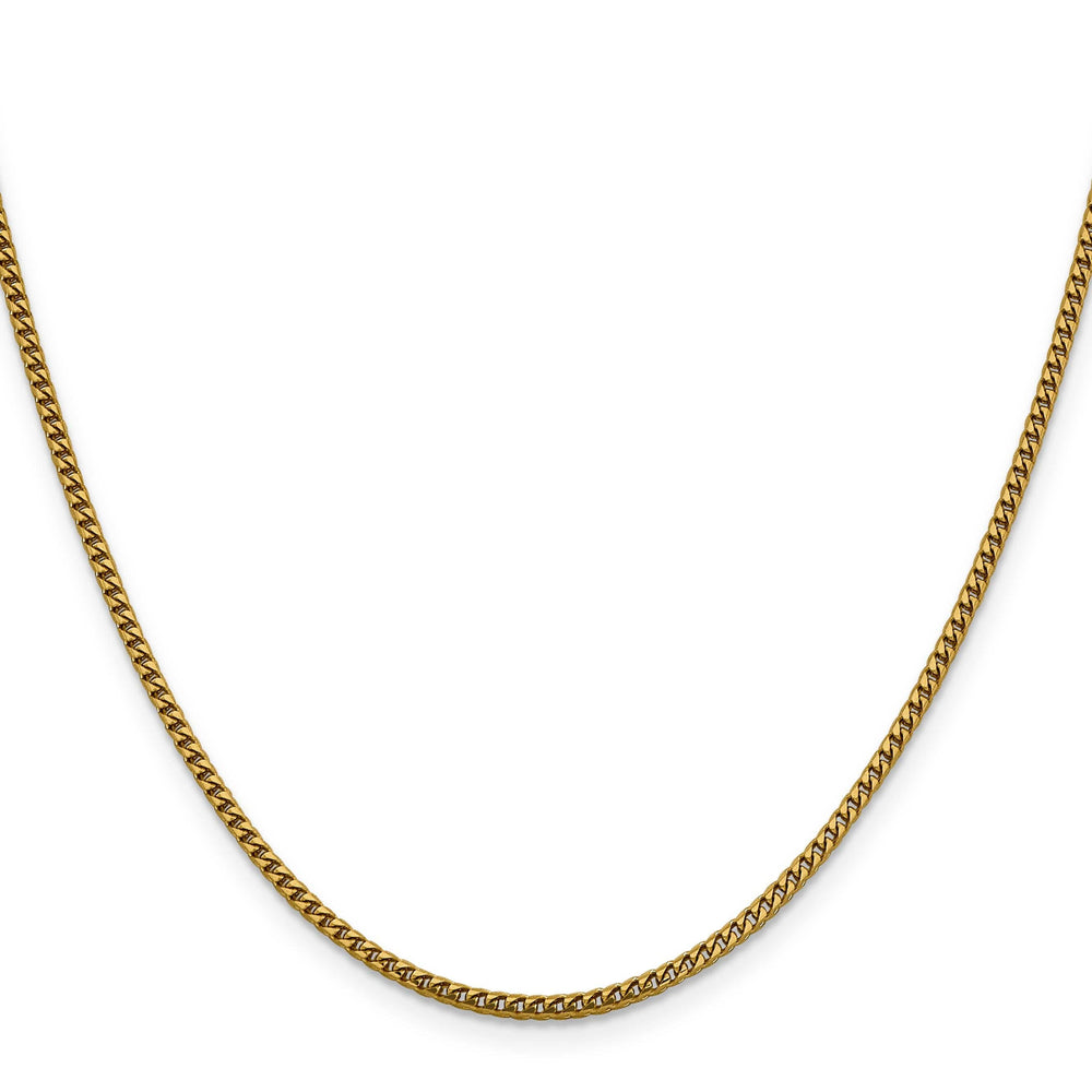 Lovely Rita's Chains 14k Yellow Gold 2 mm Franco Chain