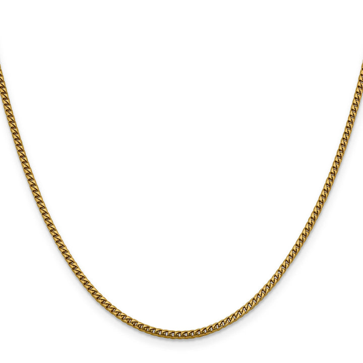 Lovely Rita's Chains 14k Yellow Gold 2 mm Franco Chain