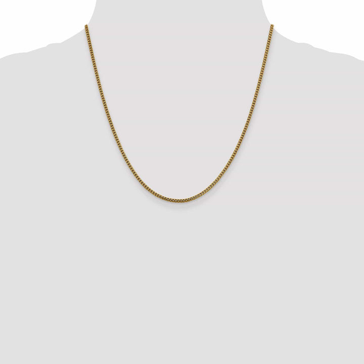 Lovely Rita's Chains 14k Yellow Gold 2 mm Franco Chain